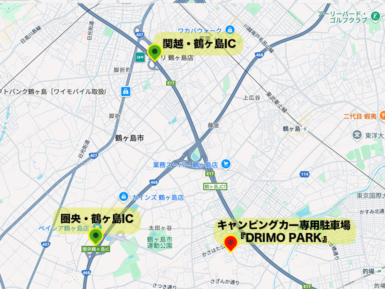 鶴ヶ島第一駐車場